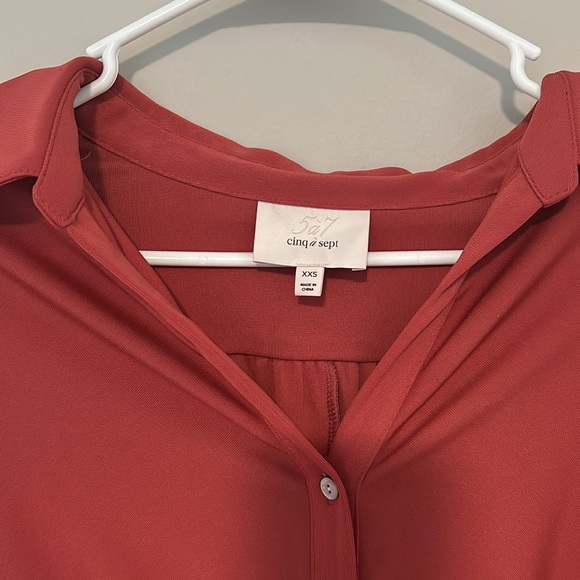 Cinq a Sept Arden Dress xxs NWT Sumac - Picture 4 of 7